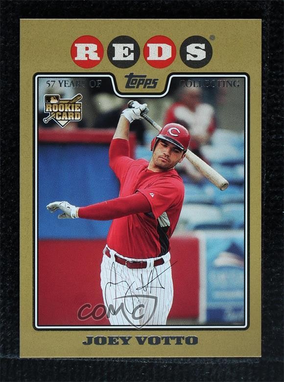 2008 Topps Gold Border /2008 Joey Votto #319