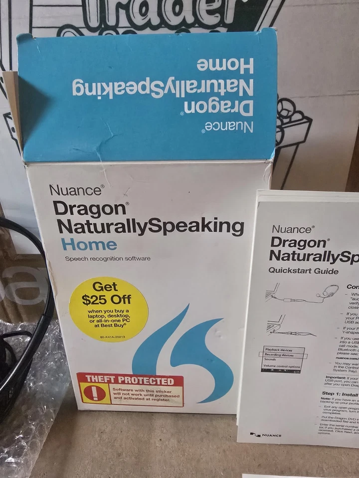 Nuance Dragon Naturally Speaking 13 Home Speech Recognition Software Please Read - Image 4 of 4