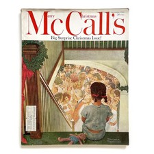 1964 McCall's Magazine Rockwell Cover Andy Warhol Hats Illustrations Spread