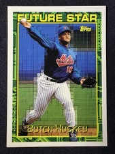 1994 Topps #179 Butch Huskey New York Mets Baseball Card Rookie RC Future Star. rookie card picture