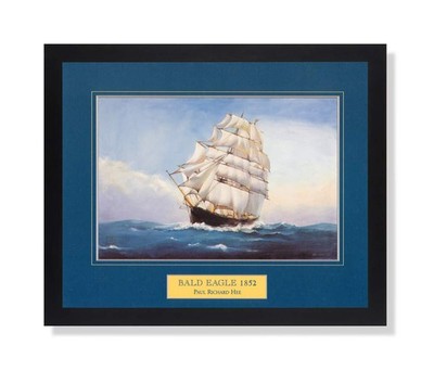 Bald Eagle Clipper Sailing Ship 1852 Maritime by Paul Richard HEE Art Print with