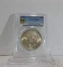 GOLD SHIELD!  1923-P  Peace Silver Dollar, PCGS MS-66!