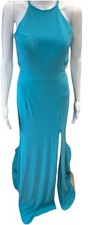 Sherri Hill Size 4 Turquoise Blue Formal Evening  Prom Dress Rrp £420