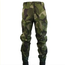 Swedish Army M90 Splinter Camo Pants   Genuine Military BDU Field Trousers