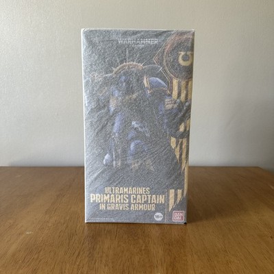 Bandai Ultramarines Primaris Captain in Gravis Armour - Neu & ungeöffnet