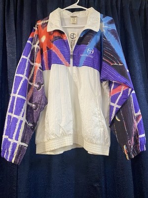 Sergio Tacchini Vintage Tracksuit Jacket 90 s Size 38