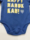 Carter's 3M Baby First Hanukkah Holiday Long Sleeve Bodysuit Snap Unisex — photo 4