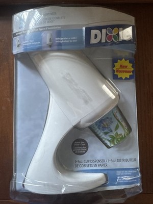 Vintage Dixie Cup Dispenser 3oz Retro Space Age Counter Top Wall Mount New Rare