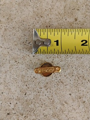 EFC Safety Pin Cufflink or Collar Button E.F.C