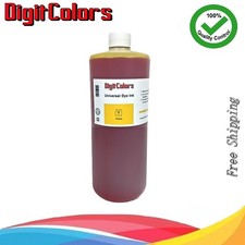 1000ml Yellow Ink cartridge refill kit bottle for HP Canon Epson Dell Brother