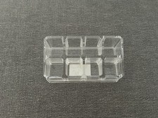 Lippensift Halter aus Acryl Transparent