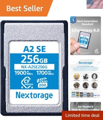 Japan Cfexpress 4.0 Type A 256GB Memory Card Max. Read 1900MB/s Max. Write 17...