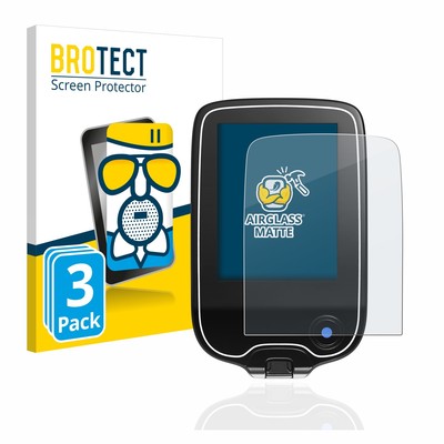 3x BROTECT Panzerfolie Schutzglas für Freestyle Libre 2 matt Display