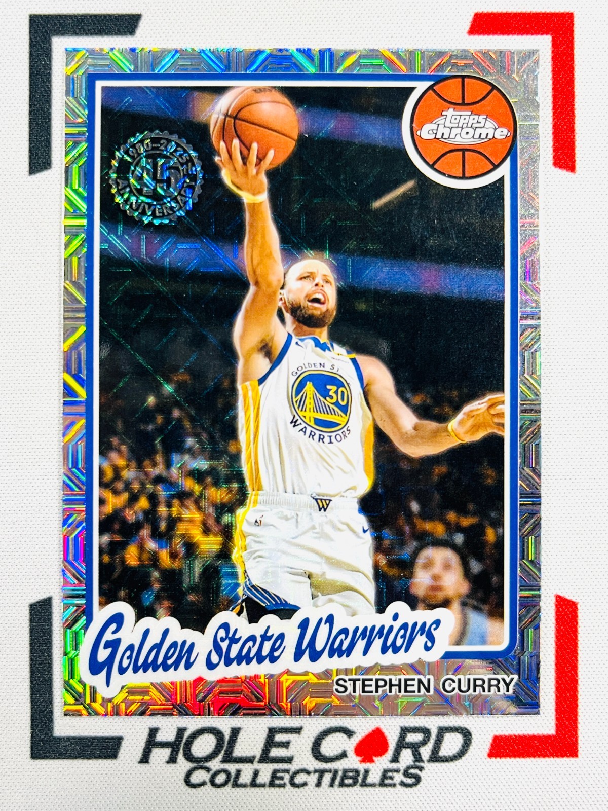 STEPHEN CURRY 2025-26 Topps Chrome Basketball #TC-SCU Mojo Refractor (1)