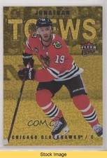 2021 Upper Deck Fleer Ultra Gold Speckled Rainbow Foil Jonathan Toews READ 0il7