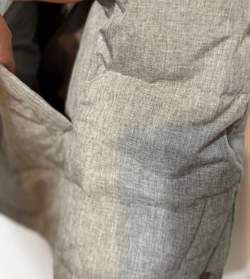 Chaleco acolchado Talbots Quiet Luxury para mujer talla L Graycore ropa de calle mínima Foto 3 de 4