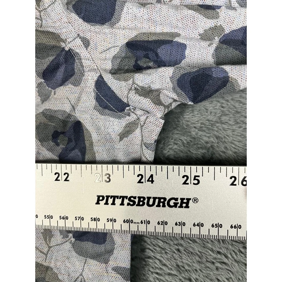 Men’s Bugatchi 2XL Comfort Stretch Floral Print Shirt — Excellent Condition - Image 3 of 4