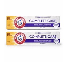 ARM & HAMMER Complete Care Fluoride Anticavity Toothpaste, Fresh Mint 6oz 2 Pack 1.28 per gallon
