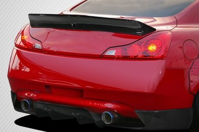 For 2008-2015 G Coupe G37 Q60 Carbon Creations LBW Rear Wing Spoiler - 1 Piece