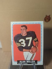 1964 Topps Alan Miller Short  Print Football Card #146 Oakland Raiders   EX-NM