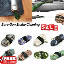 Bore Snake Boresnake Gun Cleaner Fucile Pulizia Kit Ottone Nuovo