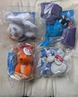1998 Pokemon KFC Plushy Toys Complete Set of 4 Factory Sealed