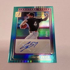 Panini 2025 Donruss Signature Series Chase Petty Reds Rookie Auto /15 SG-CPT MLB