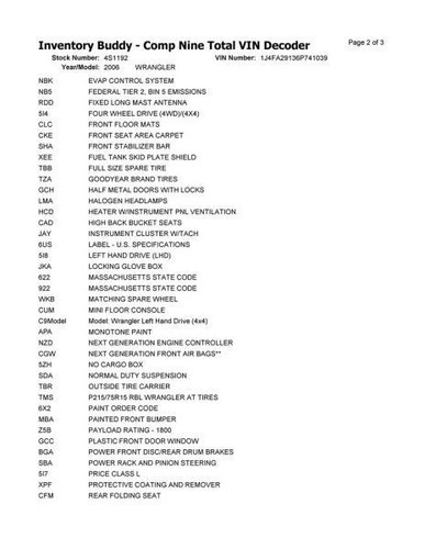 Alternator Fits 03-06 WRANGLER 6030856 - Picture 12 of 12