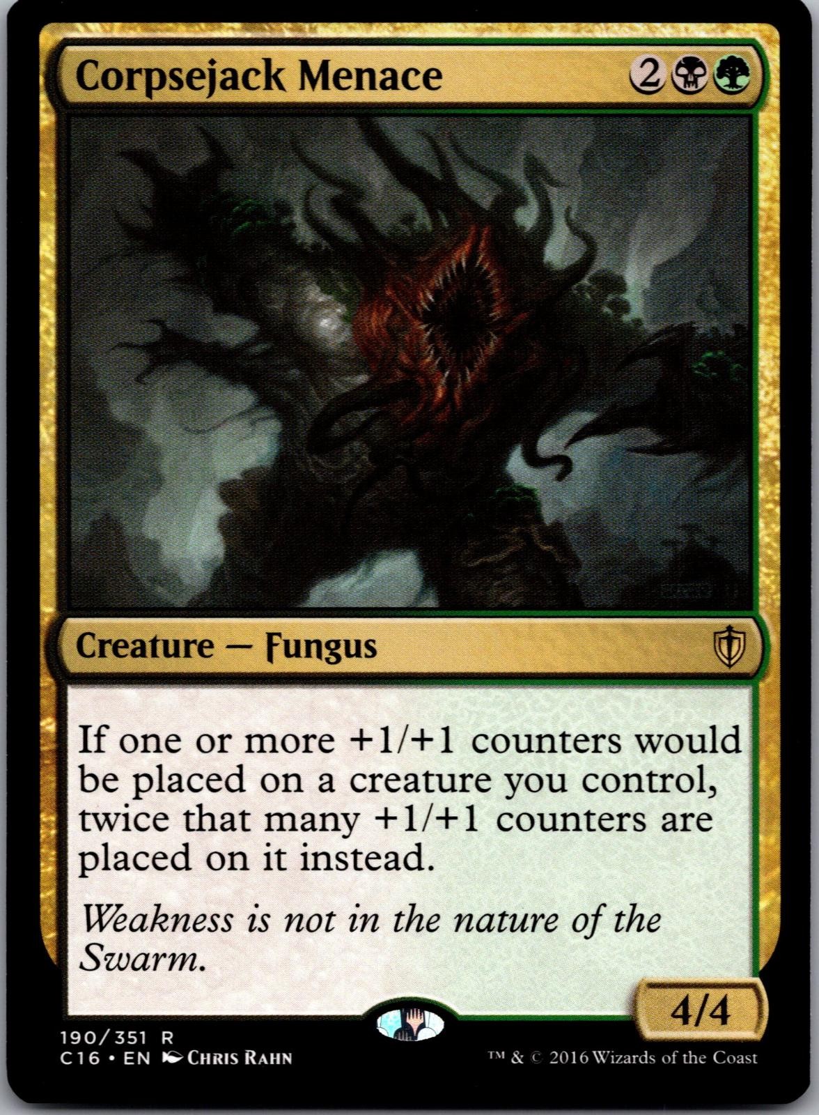 Corpsejack Menace 190 Rare Commander 2016 Magic: The Gathering Lightly Played