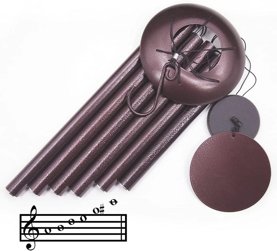 Wind Chimes Deep Tone, 36 Inch Large Metal Windchimes Outdoor Large Deep Tone - Image 4 of 4