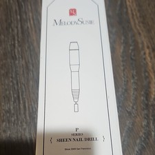 MelodySusie P Series DR-203 Electric Nail Drill 12W Gold w/ Sanding Bands