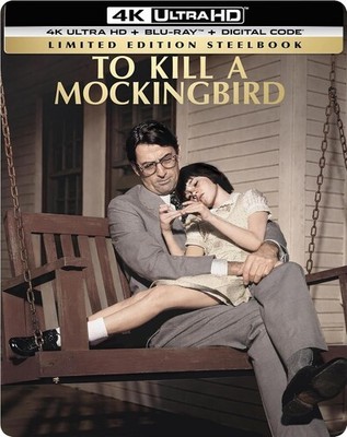 To Kill a Mockingbird (Steelbook) [New 4K UHD Blu-ray] Ltd Ed, With Blu-Ray, S