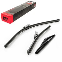 Scheibenwischer Set Vorne Hinten Frontwischer Heckwischer FüR Renault Clio III