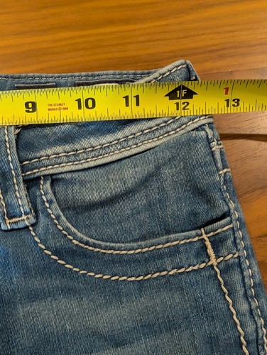 Miss Me Girls Jeans Size 10 Skinny Stretch Classic Medium Wash Excellent NICE!! - Picture 9 of 13
