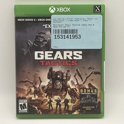 GEARS TACTICS XBOX ONE/ SERIES X + BONUS CHARACTER PACK - BRAND NEW