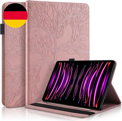 Hülle Ipad Pro 12.9 2022/2021/2020/2018 (6./5./4./3.Generation) Folio Flip PU Le