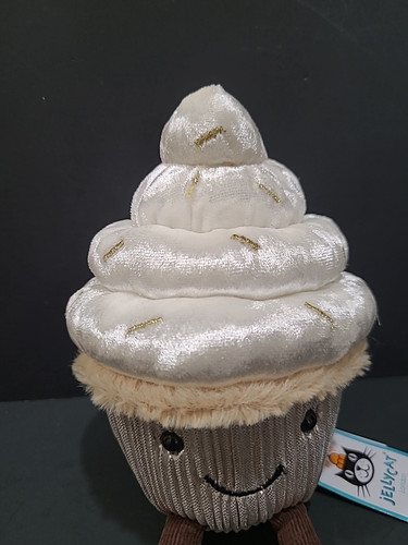 Jellycat Frostie Cutie Cupcake Plush Retired Extremely Rare New With Tags - Picture 3 of 9