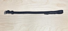 Bridle Replacement 1/2" Cheek Piece, Stitched SINGLE - Hook End - Oversize 12.5"