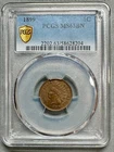 1899 INDIAN CENT   PCGS  MS63 BN