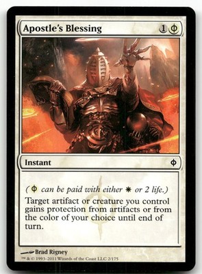 Apostle's Blessing #2 (LP) New Phyrexia NPH Magic MTG