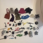 Huge Lot Of Vintage 1980s G.I. Joe Accessories Weapons Missiles Jetpack Helmets