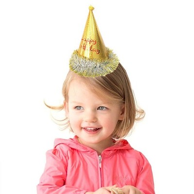  4 PCS Geburtstagsmütze Geburtstagsparty-Hut Partyhüte Für Kinder