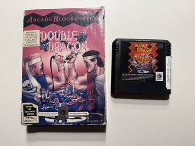 Sega Mega Drive Spiel Double Dragon 1 OVP Guter Zustand  #F66