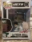 Funko POP! NFL Vinyl Figure - LE'VEON BELL (New York Jets) #134 With Protector