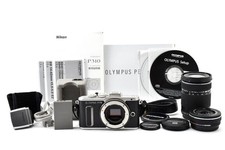 Olympus PEN E-PL8 Mirrorless Camera Double Zoom Kit - Tested  Functional