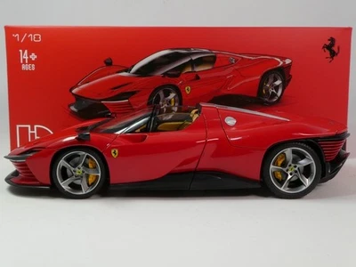Burago BBurago Ferrari Daytona SP3 Toit Fermé Rouge 2022 1/18 18-16912RD - Photo 1/4