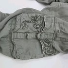  Aeropostale Y2K Women's Cargo Embroidered Capri Pants Size 7/8 Olive Green Aero — photo 8