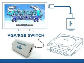 Kaico Sega Dreamcast HDMI Adapter &ndash; Plug & Play Converter for silver 