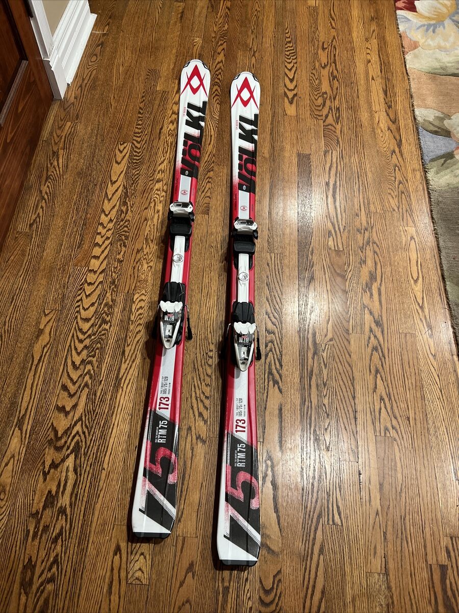 173 cm VOLKL RTM 75 All-Mountain Skis w/ MARKER 4 Motion 173 cm VOLKL RTM 75 All-Mountain Skis w/ MARKER 4 Motion