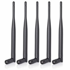 Dual Band 2.4GHz 5GHz WiFi Antenna 6dB SMA Antenna 5pack For WiFi Router